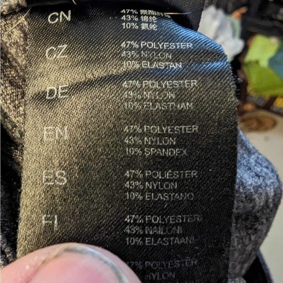 KUHL Women’s Heathered Dark Gray Bootcut Stretch Drawstring Pants- Size 4 - Picture 7 of 8